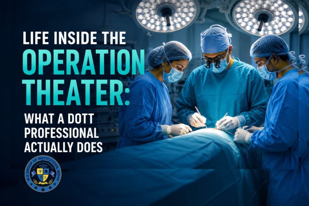 Life Inside the Operation Theater: What a DOTT Professional Actually Does