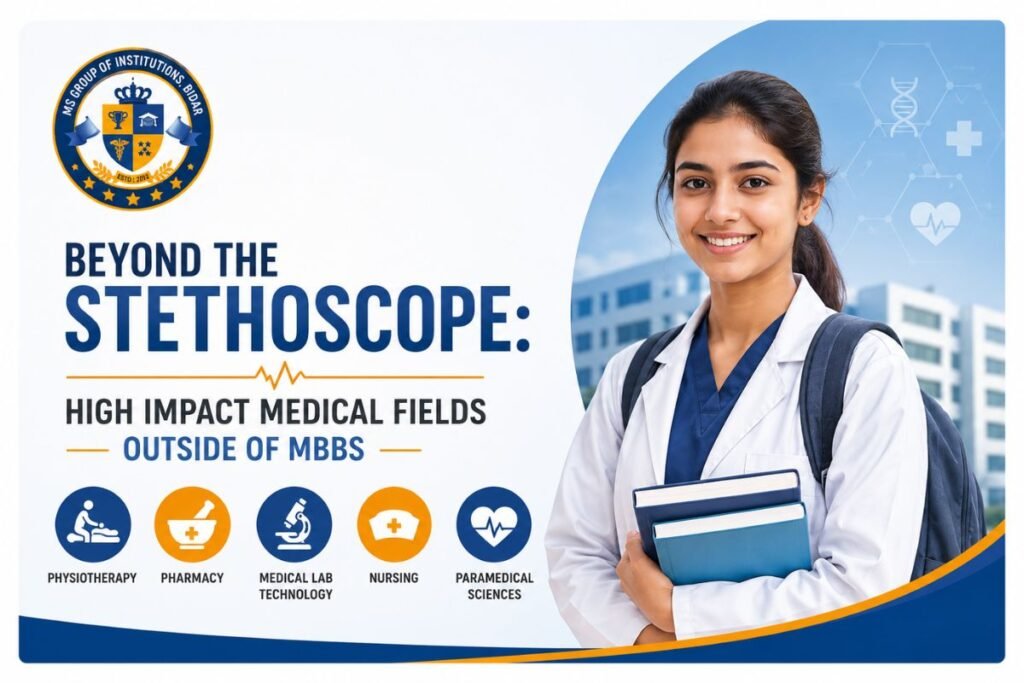 Beyond the Stethoscope: High Impact Medical Fields Outside of MBBS