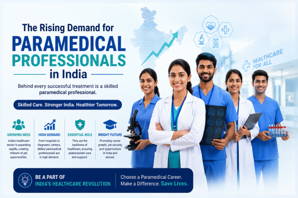 The Rising Demand for Paramedical Professionals in India