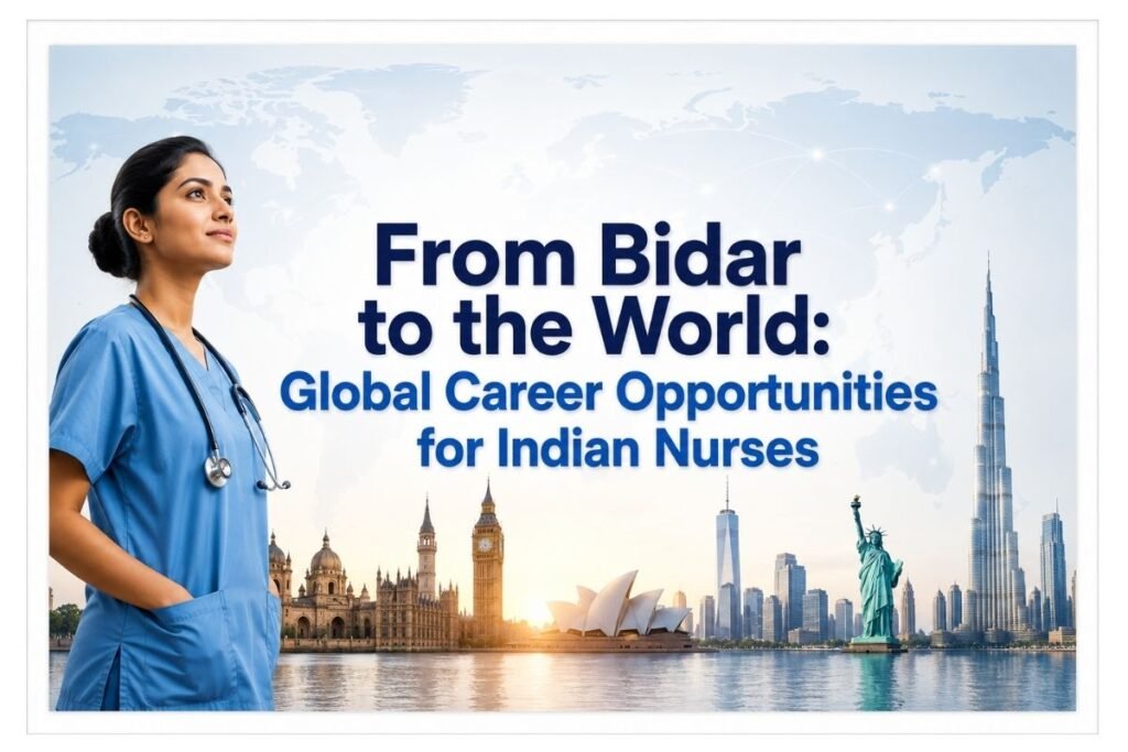From Bidar to the World: Global Career Opportunities for Indian Nurses